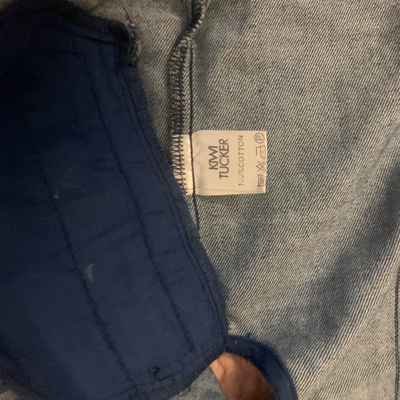 Kiwi Tucker Denim Motto-Style Vest (from LF) - Picture 5 of 6